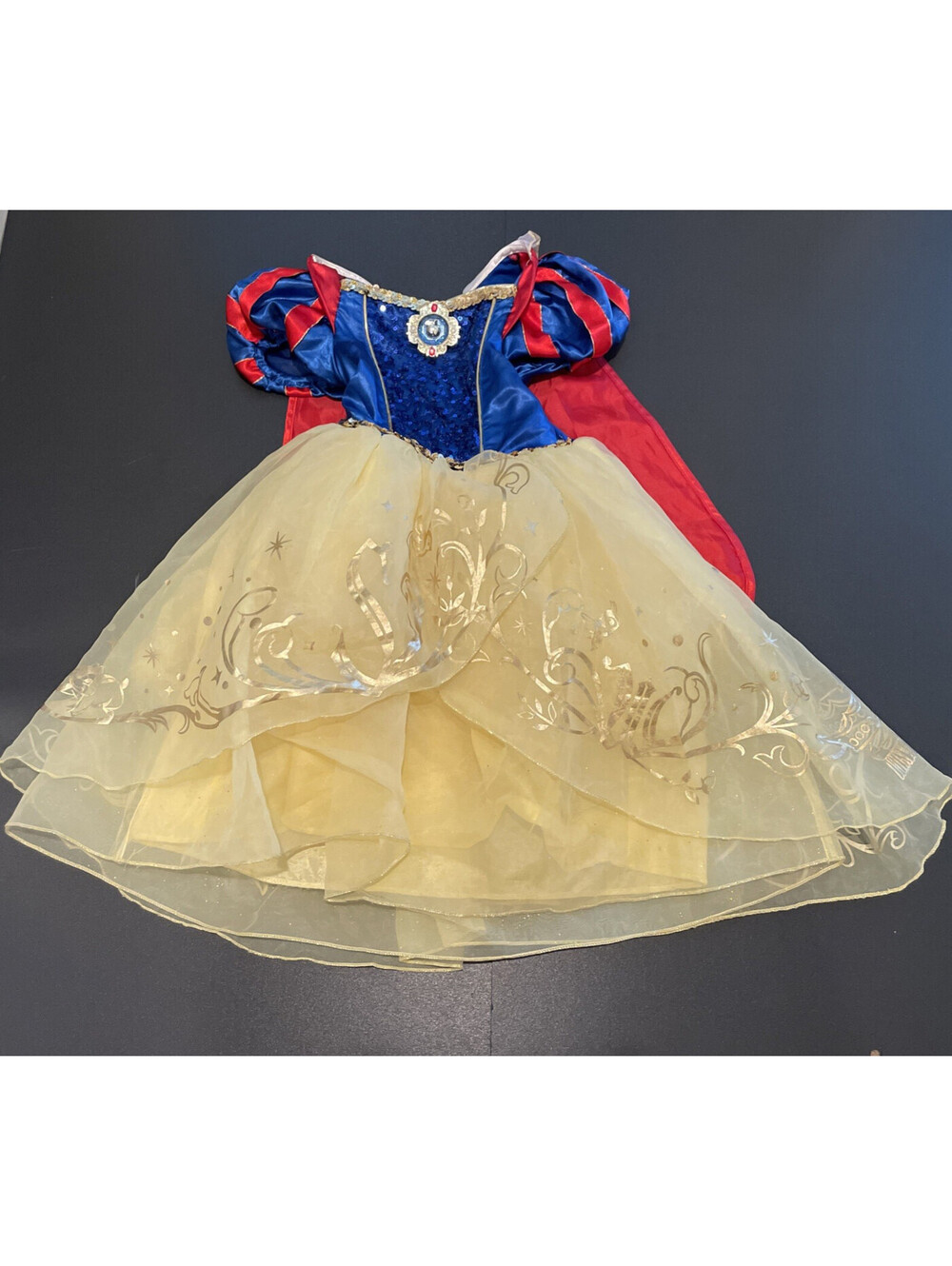 Disney Store Princess Snow White Dress Costume Girl Size 3T Halloween Costume